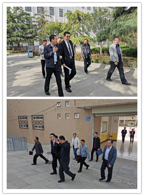 县委县政府领导陪同参观两所中学校园.jpg